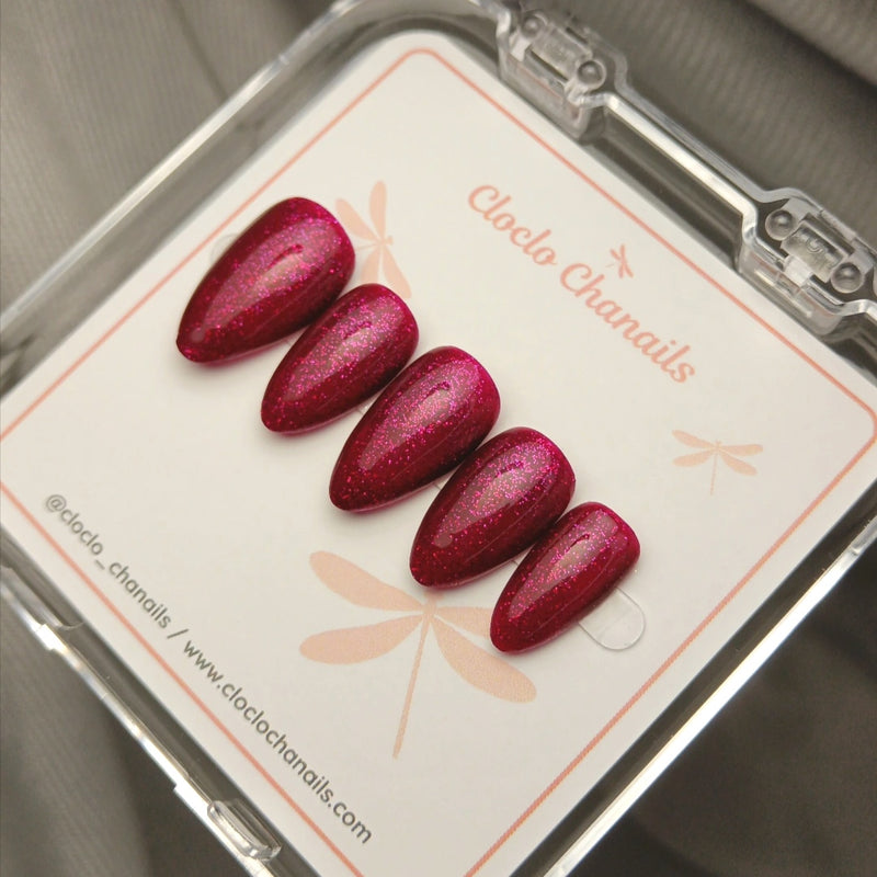 Glitter Fuchsia