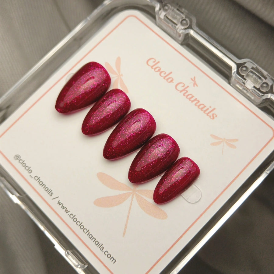 Glitter Fuchsia