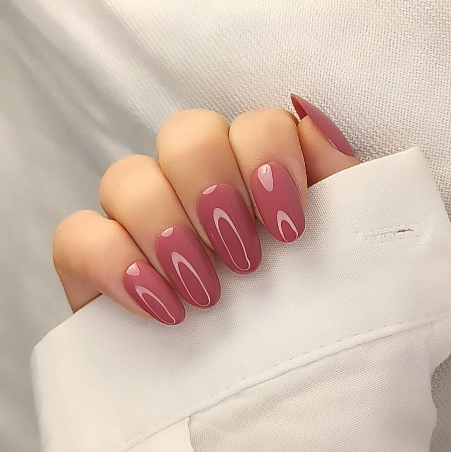 Mauve Suede