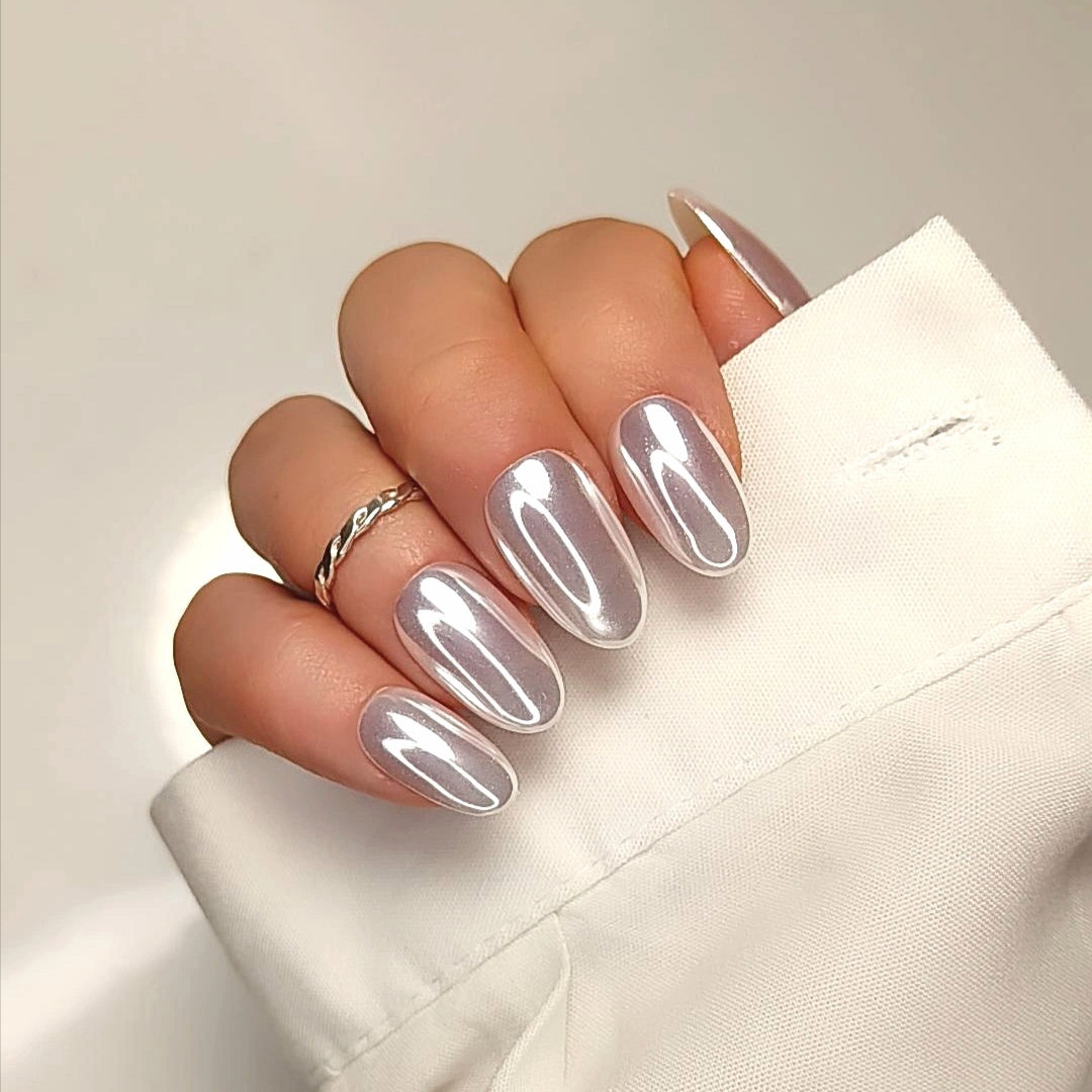 Silver Milky White