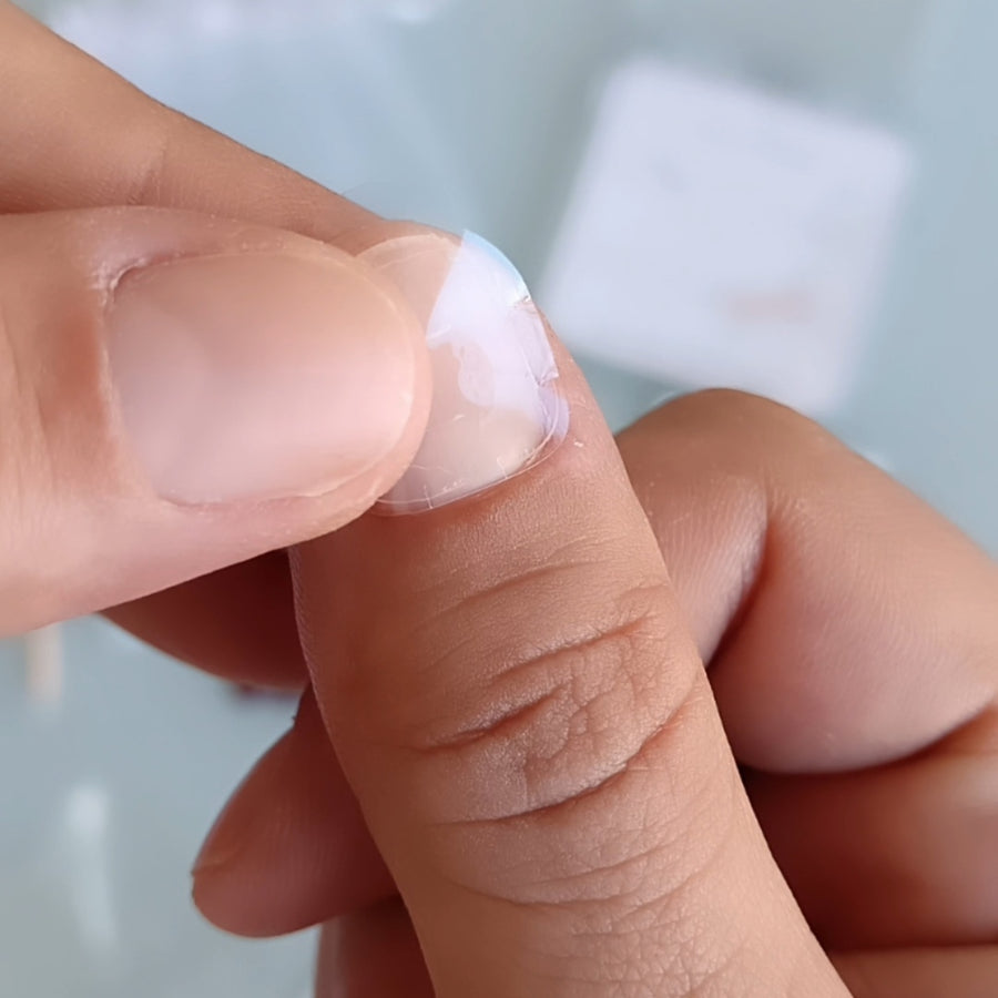 Posez les gel pads